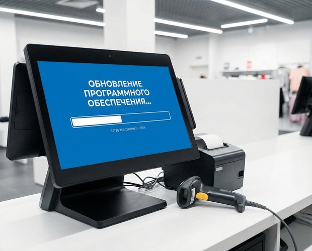 Обновление программного обеспечения торгового оборудования