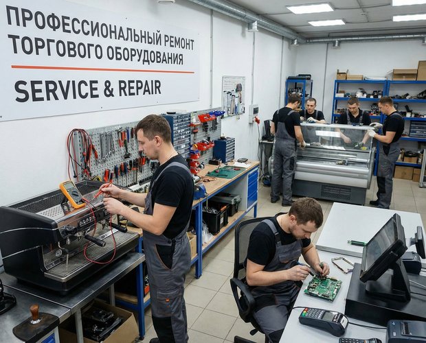 Профессиональный ремонт торгового оборудования