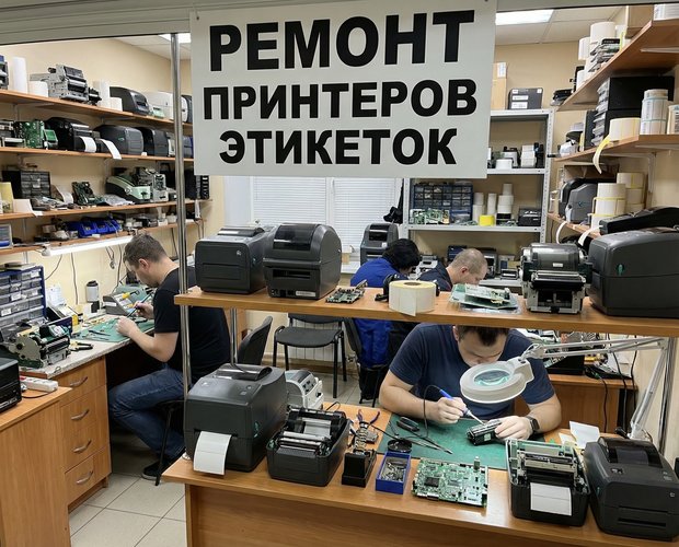 Ремонт принтеров этикеток
