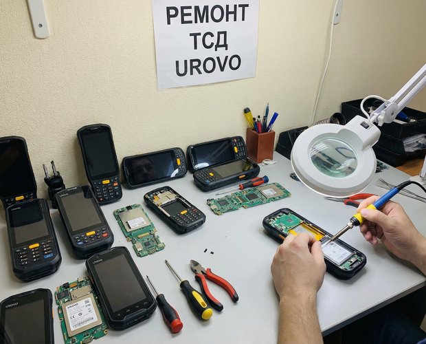 Ремонт ТСД Urovo в Челябинске — профессиональный сервис