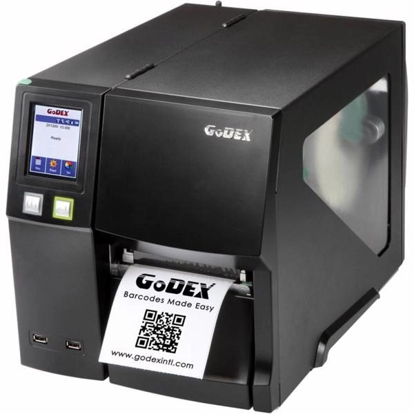 0397149c Принтер этикеток Godex ZX1200xi, 203 dpi, Ethernet, RS-232, USB 011-Z2X012-00B — изображение 1