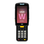 Терминал сбора данных M3 Mobile US20W, Android 10, Zebra SE4710, 4 ГБ / 64 ГБ, Qualcomm Snapdragon SDA660, 2,2 ГГц, восемь ядер, 6700 мАч, S20W0C-QCCWRE-HF