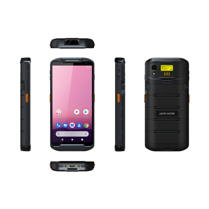 Терминал сбора данных Point Mobile PM95, Android 13, Honeywell N5703, 6 ГБ / 64 ГБ, 2,4 ГГц, восемь ядер, 7020 мАч, PM95EL1041NE06 — изображение 5