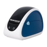 Термопринтер этикеток MERTECH LP80 EVA, 203 dpi, RS-232, USB, бело-синий 4526