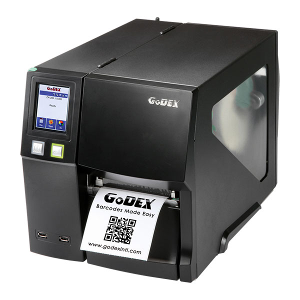 d4abc3b8 Принтер этикеток Godex ZX1200i+, 203 dpi, RS-232, USB, Ethernet 011-Z2i072-A00 — изображение 1
