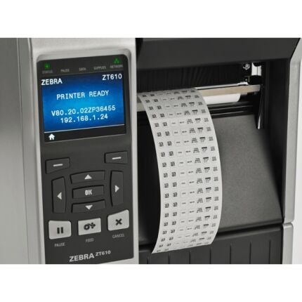 Принтер этикеток Zebra ZT610, 203 dpi, USB, RS-232, Ethernet, Bluetooth ZT61042-T2E0100Z — изображение 4
