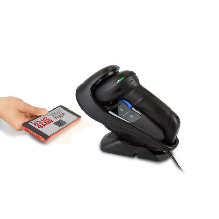Беспроводной 2D сканер штрих-кода Datalogic GM4500 GM4500-BK-433K1 — изображение 5