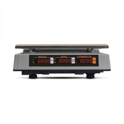 Торговые настольные весы Mertech M-ER 327 AC-15.2 Ceed LED предел взвешивания (НПВ) 15 кг., дискретность 2 г. 3021 — изображение 3