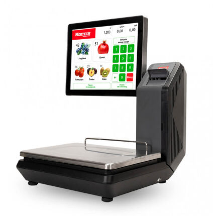 Весы с печатью этикеток Mertech M-ER 725 "SELFPRINT" PM-32.5 USB, Ethernet, Wi-Fi предел взвешивания (НПВ) 32 кг., дискретность 5 г. 3638 — изображение 5