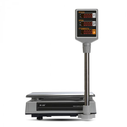 Торговые настольные весы Mertech M-ER 327 ACP-32.5 Ceed LED предел взвешивания (НПВ) 32 кг., дискретность 5 г. 3031 — изображение 3
