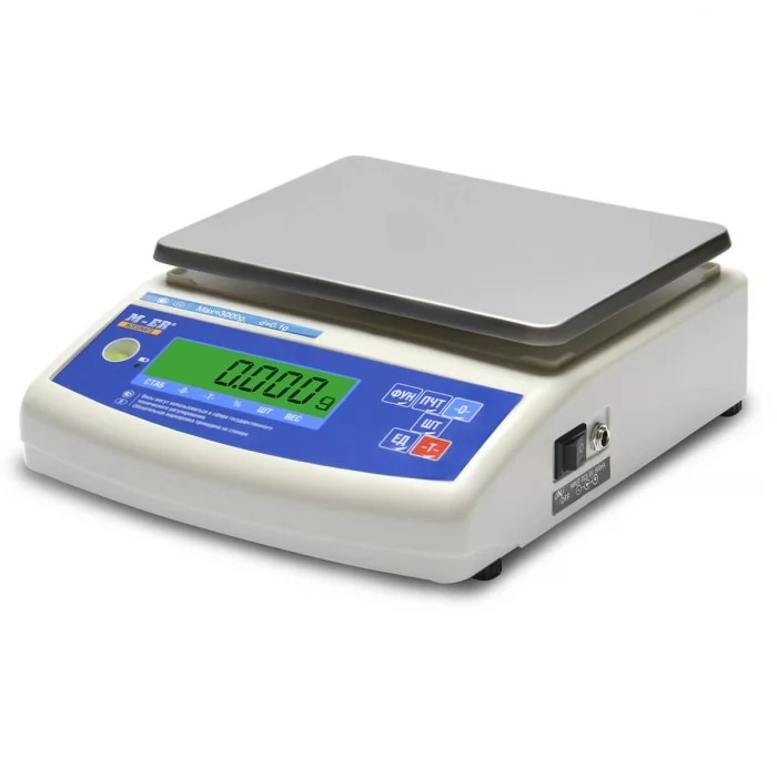 37a84634 Лабораторные весы Mertech M-ER 122 АCF-3000.05 "ACCURATE" LСD, предел взвешивания 3 кг., дискретность 0,05 г. 3006 — изображение 1