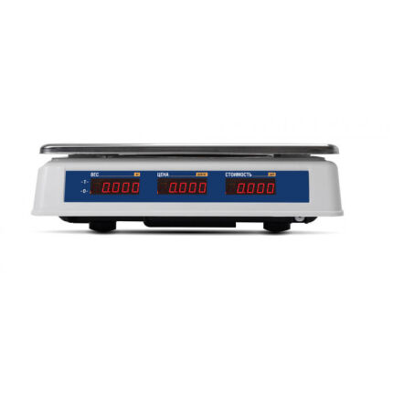 Торговые настольные весы Mertech M-ER 223 AC-15.2 Mary LED наибольший предел взвешивания (НПВ) 15 кг., дискретность 2 г. 3622 — изображение 4