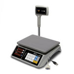 Торговые настольные весы Mertech M-ER 328 ACPX-32.5 Touch-m LED, RS232 и USB, предел взвешивания (НПВ) 32 кг., дискретность 5 г. 3157