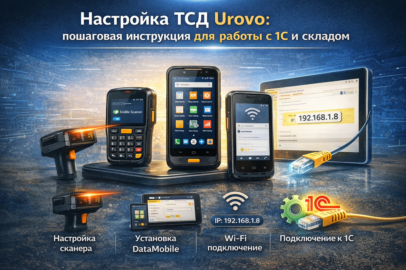 Настройка ТСД Urovo