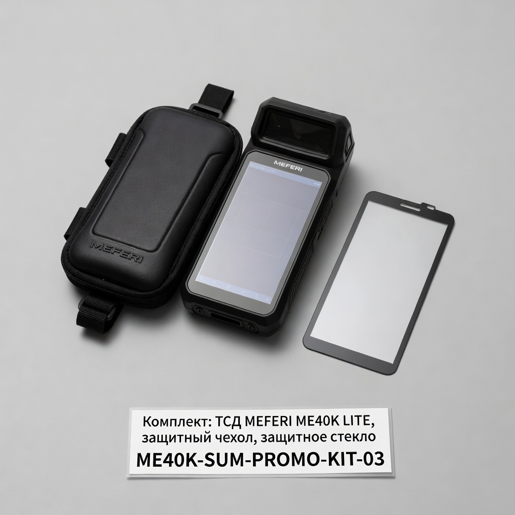 fal-image-42078-1775586358 Комплект: ТСД MEFERI ME40K LITE, защитный чехол, защитное стекло, ME40K-SUM-PROMO-KIT-03 — изображение 1